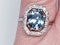 Art deco aquamarine and diamond ring  DBGEMS - image 4