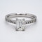 Platinum 1.02ct Diamond Solitaire Engagement Ring - image 1