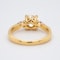 18K yellow gold 1.00ct Diamond Engagement Ring - image 4