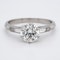 Platinum 1.50ct Diamond Solitaire Engagement Ring - image 1