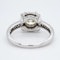 18K white gold 1.02ct (+0.60ct) Diamond Engagement Ring - image 4