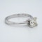 18K white gold 1.01ct Diamond Solitaire Engagement Ring - image 2