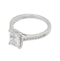 Platinum 2.01ct Diamond Engagement Ring - image 1