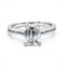 Platinum 2.01ct Diamond Engagement Ring - image 5