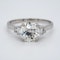 Platinum 2.32ct Diamond Engagement Ring - image 1
