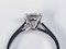 1.22ct modern brilliant cut diamond engagement ring  DBGEMS - image 2