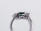 Fantastic Enerald and Diamond Three Stone Diamond Ring  DBGEMS - image 4