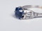 Art Deco Sapphire and Diamond Ring  DBGEMS - image 2