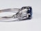 Art Deco Sapphire and Diamond Ring  DBGEMS - image 4