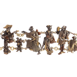 Japanese Shakudo bracelet