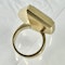 1970 probably by Grima, frog intaglio ring - image 3