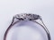 Art Deco Quatrafoil Diamond Engagement Ring  DBGEMS - image 3