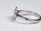 Art Deco Quatrafoil Diamond Engagement Ring  DBGEMS - image 2