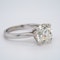 18K white gold 4.68ct Diamond Engagement Ring - image 2