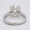 18K white gold 4.68ct Diamond Engagement Ring - image 4