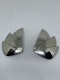 A pair of silver Georg Jensen earrings - image 1