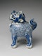 A RARE BLUE AND WHITE 'LUDUAN' CENSER AND COVER, WANLI, EARLY 17TH CENTURY - image 1