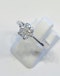 18K white gold, 0.75ct Diamond Solitaire Engagement Ring - image 5