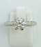 18K white gold, 0.75ct Diamond Solitaire Engagement Ring - image 6
