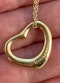 1990's, 18ct Yellow Gold Heart shape Pendant by Tiffany & Co, SHAPIRO & Co since1979 - image 4