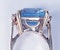 Blue topaz and diamond dress ring  DBGEMS - image 3