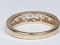 Half hoop diamond ring  DBGEMS - image 4
