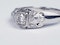 Cool Art Deco Diamond Engagement Ring  DBGEMS - image 1