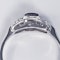 Cool Art Deco Diamond Engagement Ring  DBGEMS - image 3