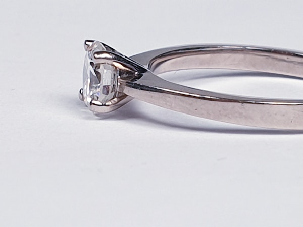 Single Stone Diamond Engagement Ring  DBGEMS - image 2