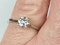 Single Stone Diamond Engagement Ring  DBGEMS - image 4