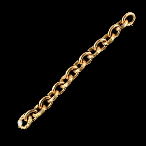 MM6245blt 18ct gold wearable 1940c bracelet - image 1