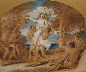 William Edward Frost RA Watercolour