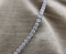 A very fine 10.04ct Diamond Line Bracelet mounted in 18ct White Gold, Pre-owned - image 2