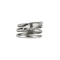 Victorian Silver Snake Ring - image 1