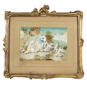 17th.Century Italian School Europa And The Bull.