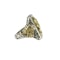 Heavy Gentleman's Sliver & Gold Ring - image 2