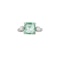 Emerald & Diamond Ring - image 1