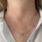 Date: 2010's, 18k White Gold, Enamel and Diamond stone set Necklace (Flamingo Magic) by Lilly Shapiro, SHAPIRO & Co since1979 - image 9