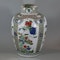 Chinese famille-verte ovoid jar and cover, Kangxi (1662-1722) - image 1