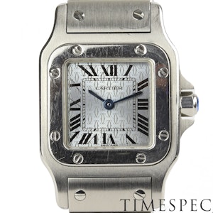 Cartier Santos Galbée Small Size, 24mm, Anniversary Logo Dial