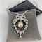 1970's, 18k White Gold, Brilliant Cut Diamond and South Sea Pearl stone set Pendant, SHAPIRO & Co since1979 - image 4