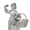 A pair of Scottish silver figural salts. - image 3