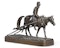 19th Century Russian Bronze, Return from the Fields by Evgeny Lanceray, 1878 - image 1