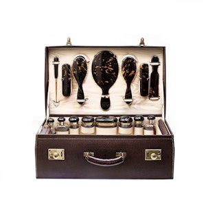 A museum quality travel case by Henry Dumenil