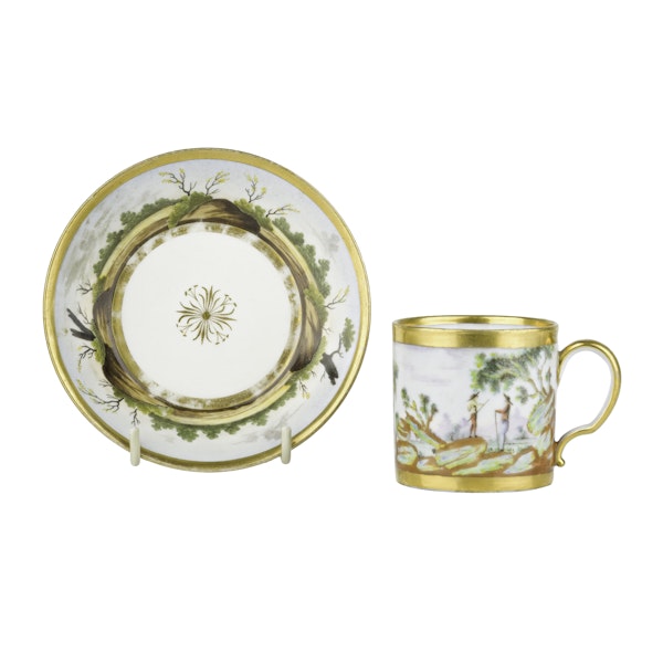 Cup/saucer french coffee - image 1