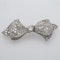 Diamond Bow Brooch Platina - image 1