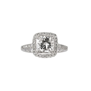 Diamond cluster ring