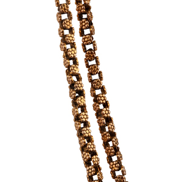 Georgian gold chain - image 2