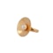 Jensen gold and pearl ring - image 1