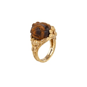 Tigers Eye animal Ring